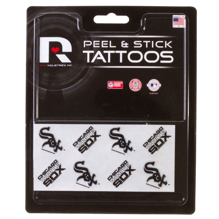 Chicago White Sox 8-Piece Peel and Stick Tattoos
