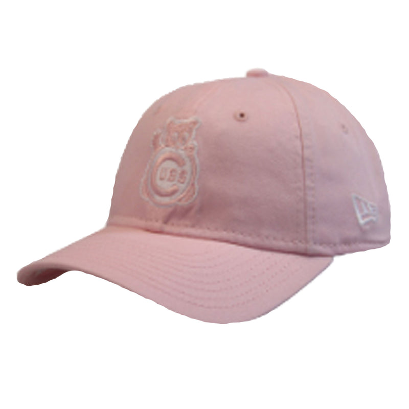 Chicago Cubs Youth Pink Waving Bear Adjustable Hat