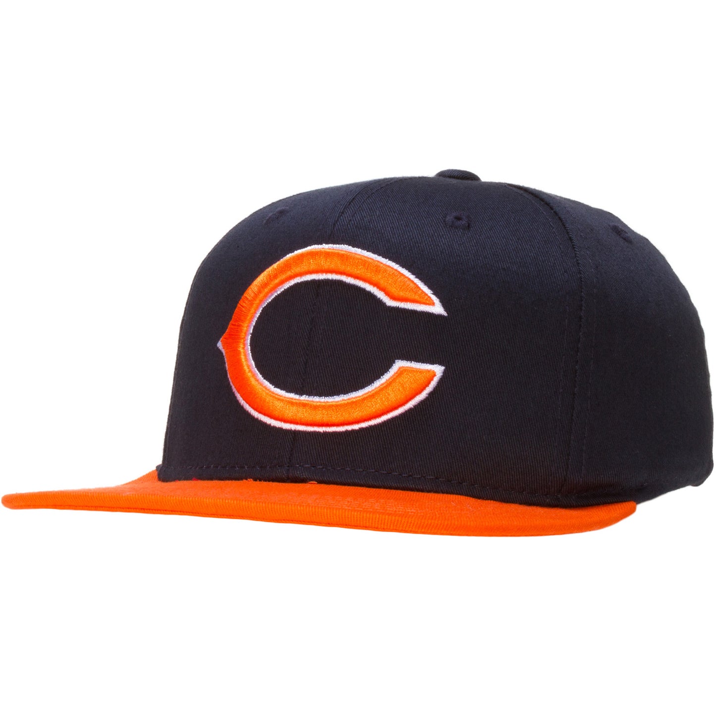 Chicago Bears Youth Navy and Orange "C" Logo Snapback