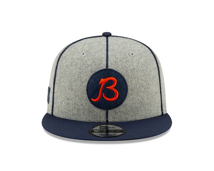 Chicago Bears Team Script New Era 9FIFTY Snapback Hat - Clark Street Sports