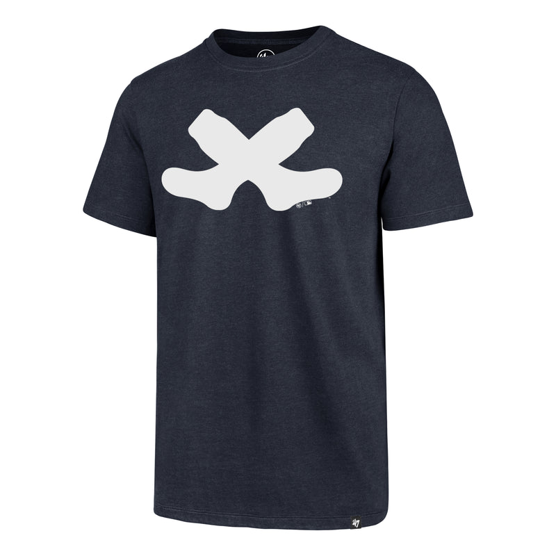 Chicago White Sox Navy Cross Socks Club Tee