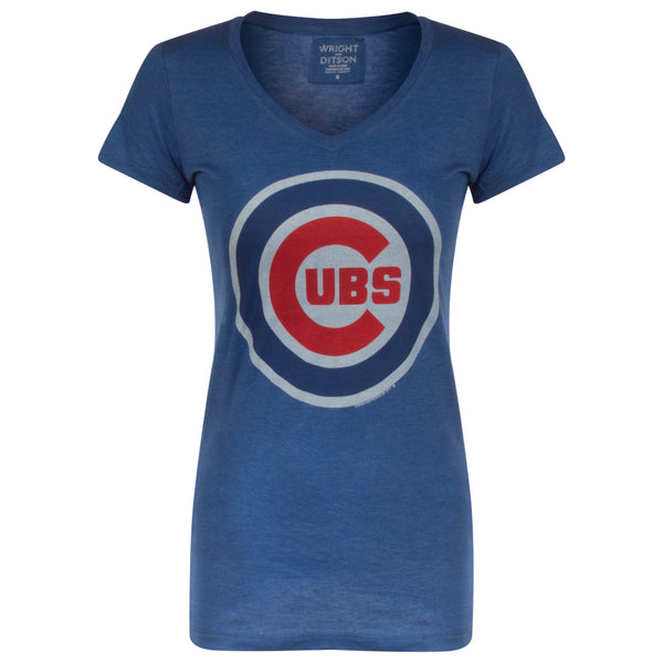 Chicago Cubs Women's Apparel and Accessories - Clark Street Sports