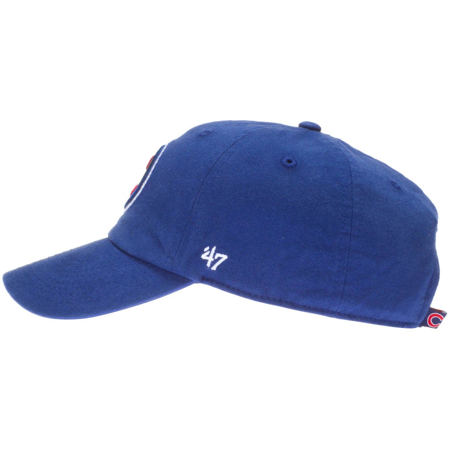 Chicago Cubs Logo Royal 47' Clean Up Adjustable Hat
