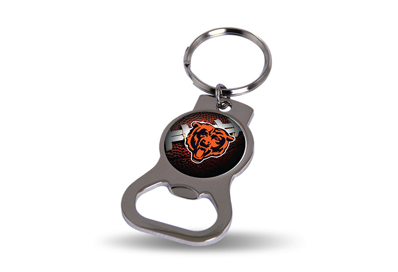 Chicago Bears Logo Bottle Opener Keychain