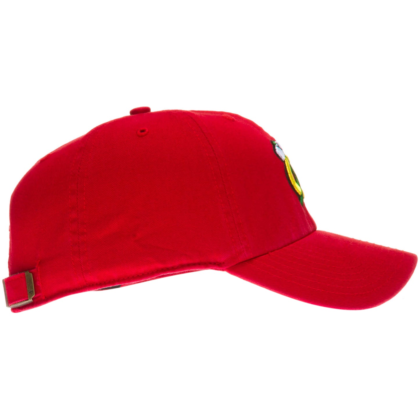 Chicago Blackhawks Red Tomahawks Logo Adjustable Clean-Up Hat