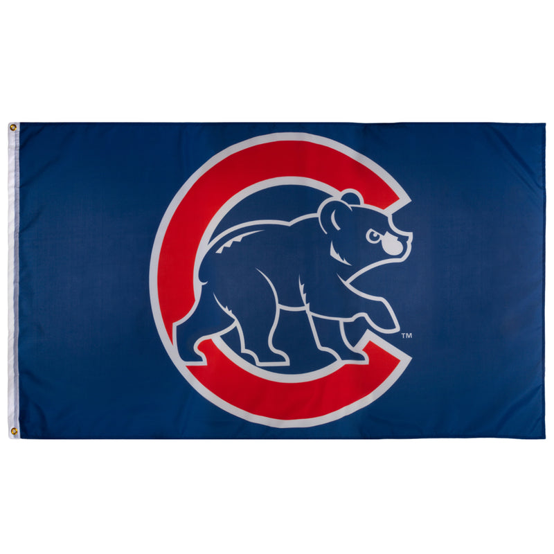 Chicago Cubs 3' x 5' Crawl Bear Flag