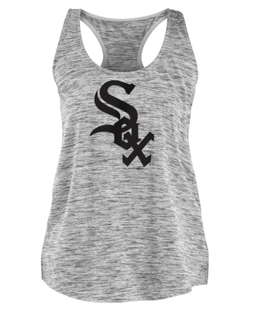 Women's Sox Space Dye Racer Back Current Logo w/ White Sox on Back X-Large