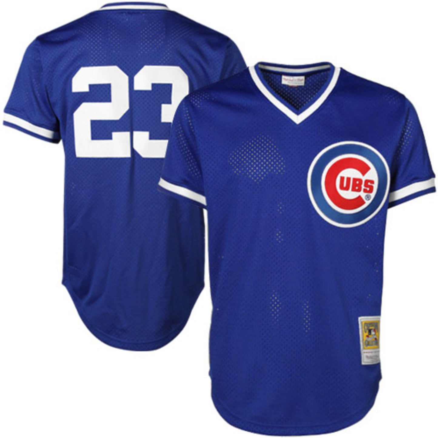 Ryne Sandberg Chicago Cubs Mitchell & Ness Royal Authentic Batting Practice Jersey