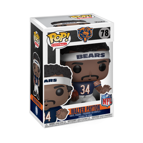 Funko Chicago Bears Nfl Pop Vinyl Figure: Walter Payton (home