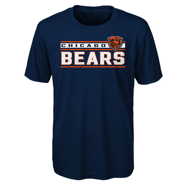 New Era Chicago Bears Youth Girls White Love T-Shirt 7/8