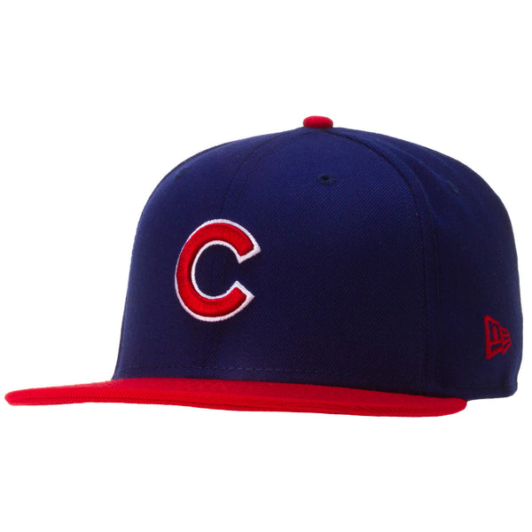 Chicago Varsity Red Coll. Cubs 59FIFTY New Era Red Fitted Hat Grey