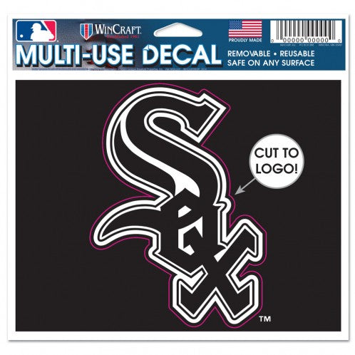 Chicago White Sox Black Multi Use Decal