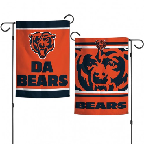 Chicago Bears Slogan 12.5 x 18 Garden Flag -2 sided