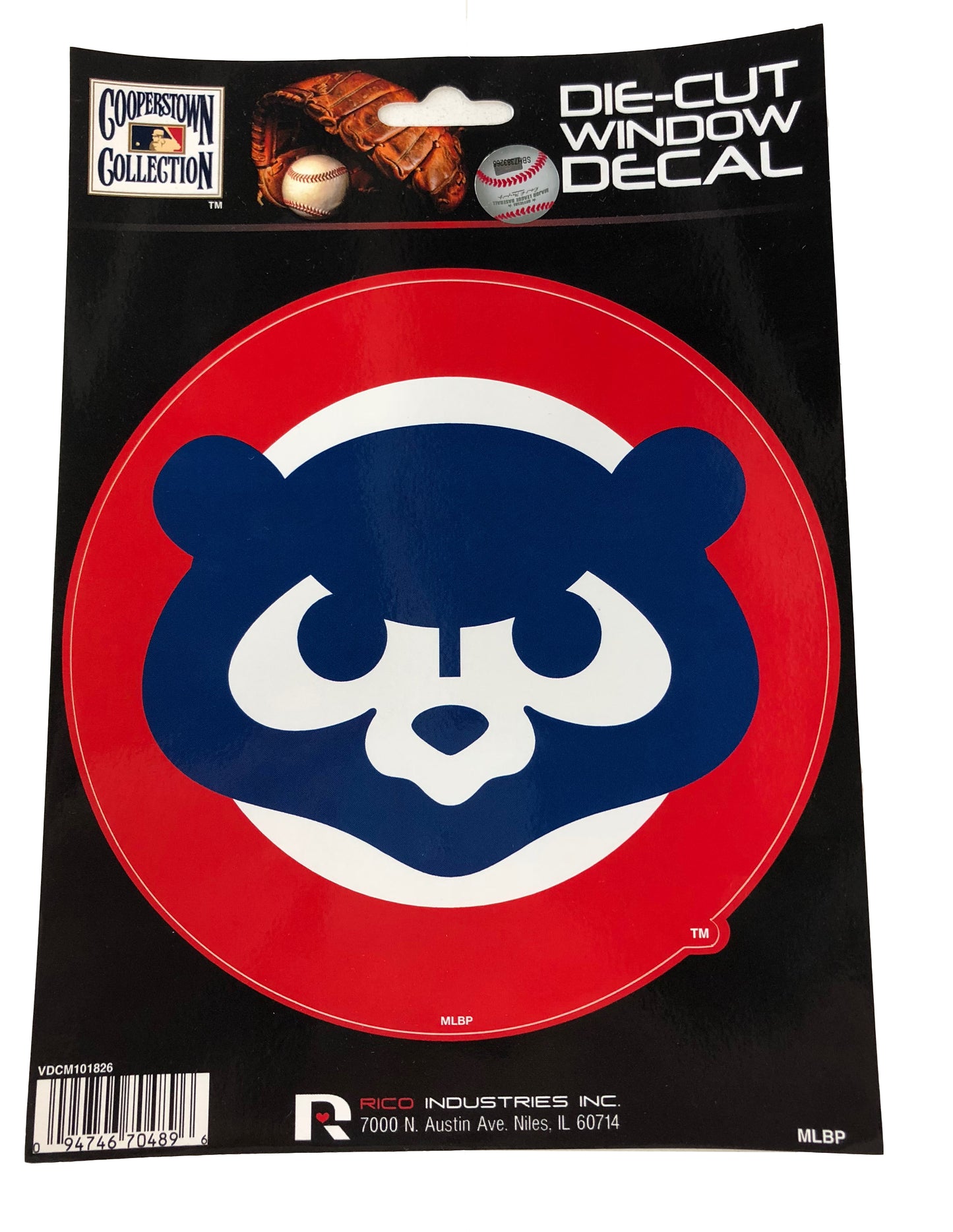 Chicago Cubs 1984 Logo Die-Cut Sticker