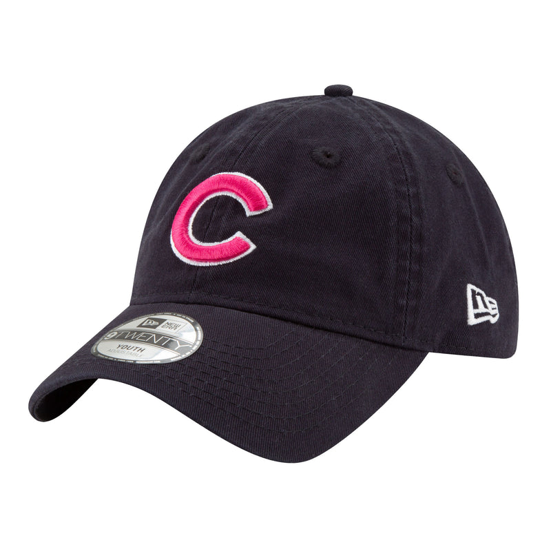 Chicago Cubs Navy Youth with Pink 