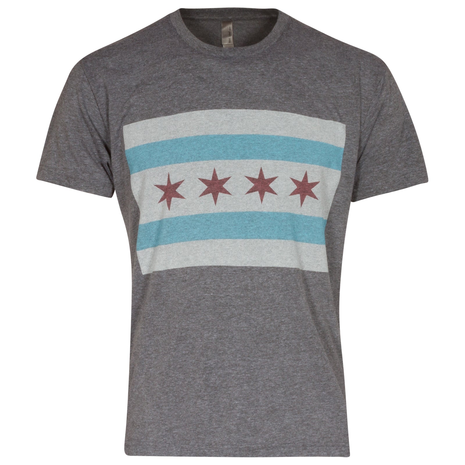 Vertical Chicago Flag Tshirt