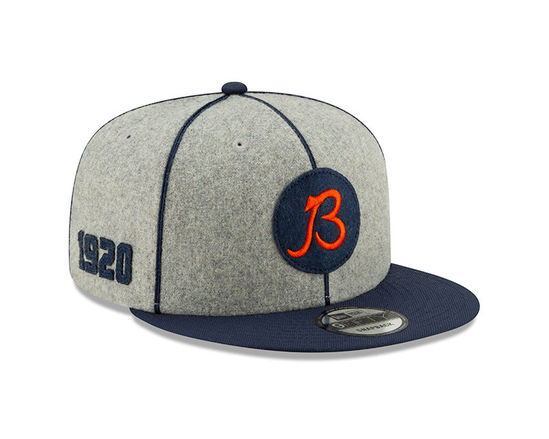 Chicago Bears 2019 On-Field Sideline Home 'B' Logo 9Fifty (1920s)