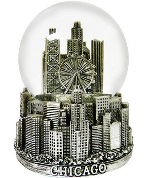 Chicago 65MM Poly Snow Globe