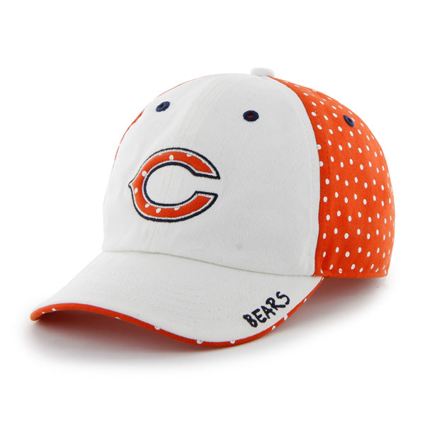 Chicago Bears Toddler Orange Polka Dot "C" Logo  Adjustable Hat