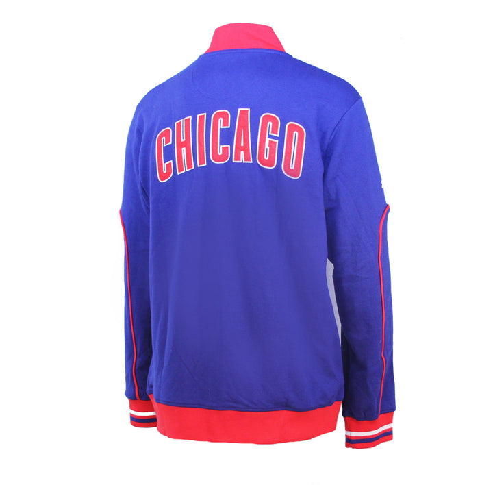 Chicago Cubs Men's Royal Red Bullseye Track Jacket