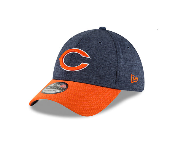 Men's New Era Navy Chicago Bears 2021 NFL Sideline Home B 39THIRTY Flex Hat