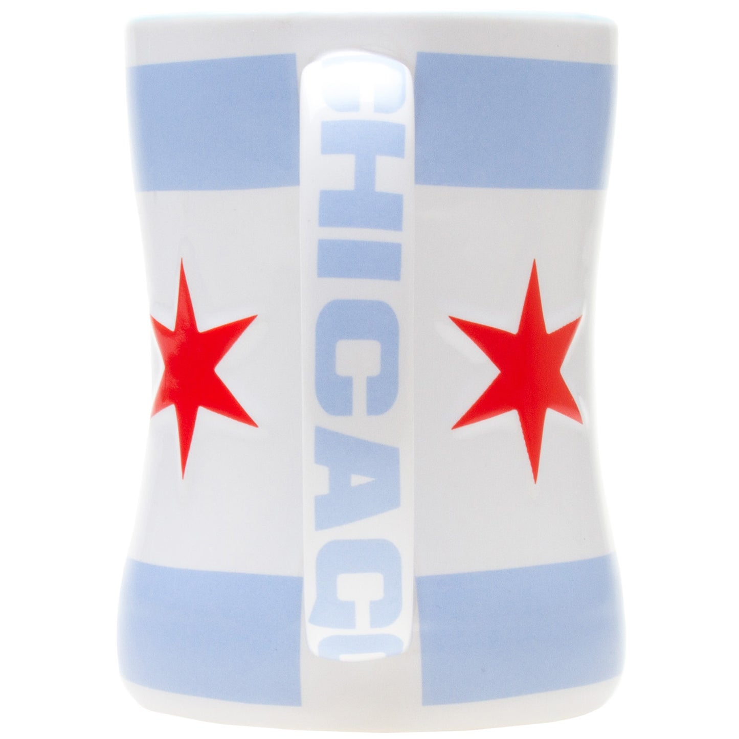Chicago Flag 14 oz. Relief Mug