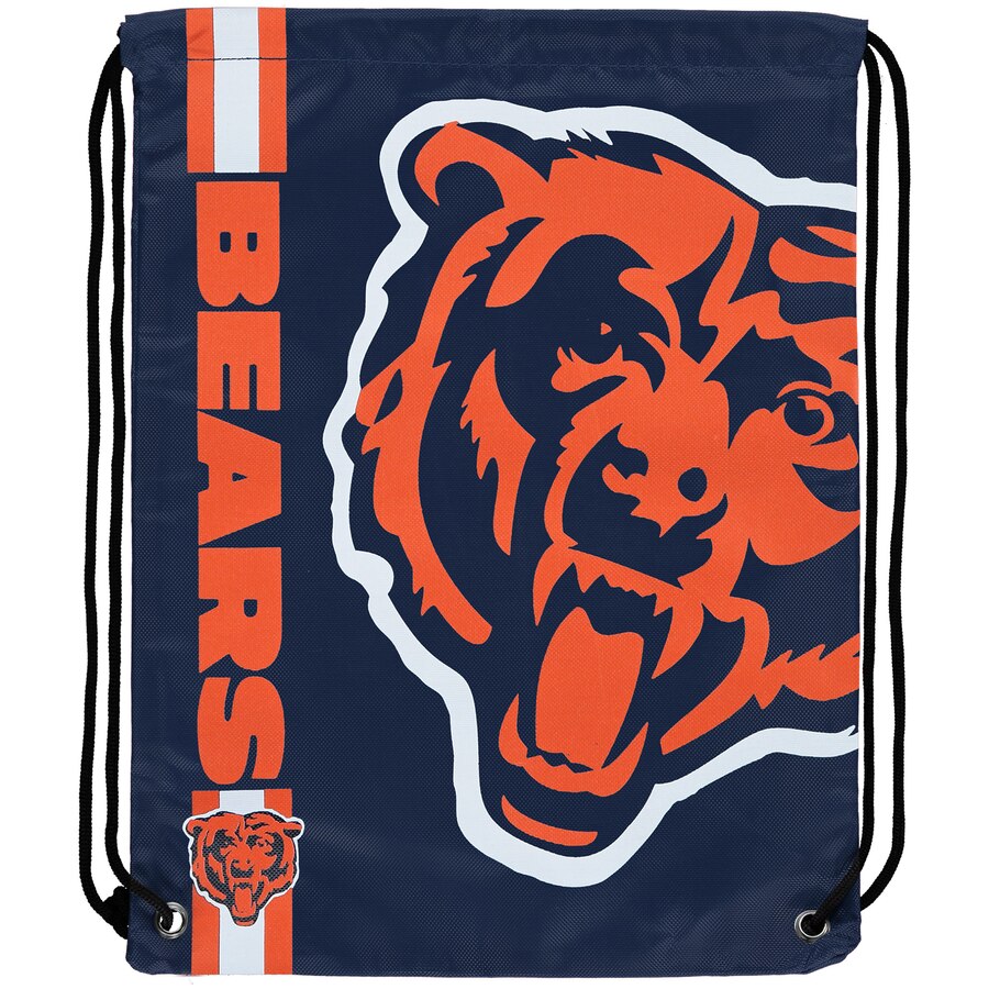 Chicago Bears Big Logo Drawstring Bag