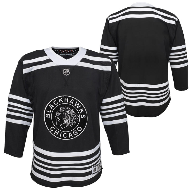 Vintage Chicago Blackhawks shirt, NHL black graphic tee - Medium