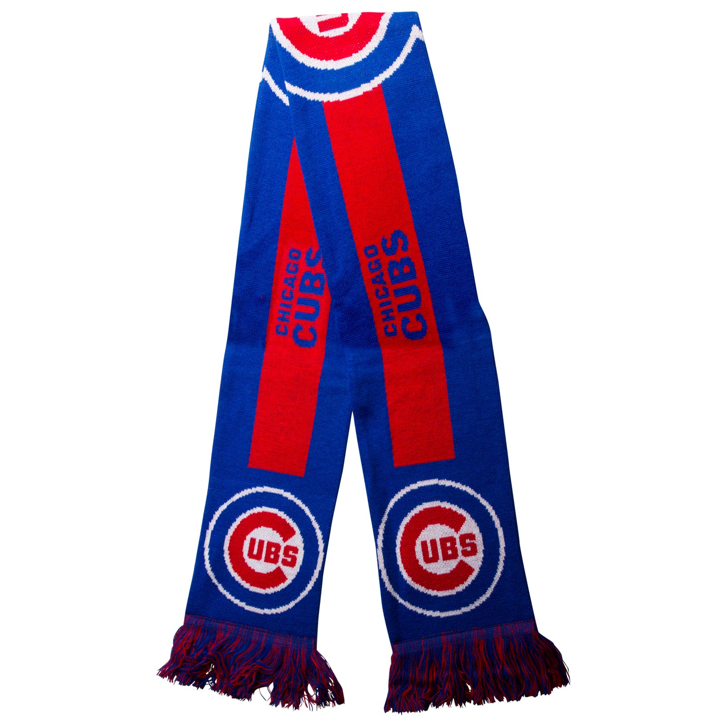 Chicago Cubs Royal and Red Big Logo Scarf – Clark Street Sports