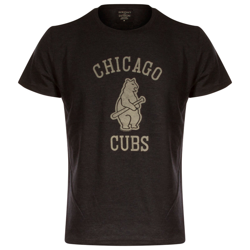 Mitchell & Ness Heather Gray Chicago Cubs Cooperstown Collection