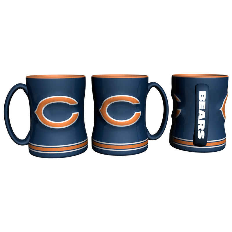 Chicago Bears 14oz Sculpted Relief Mug