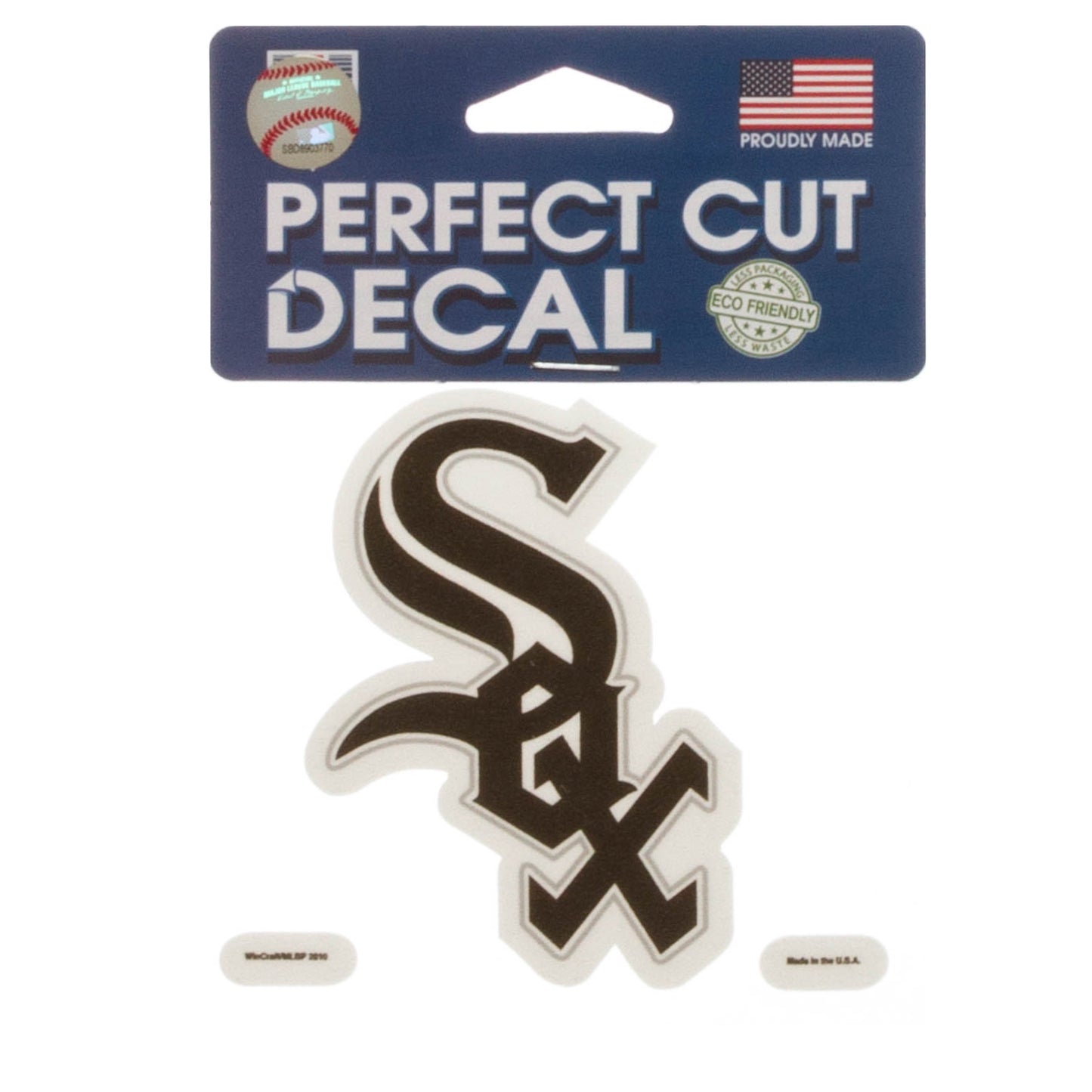 Chicago White Sox 4"x 4" Logo Die Cut Decal