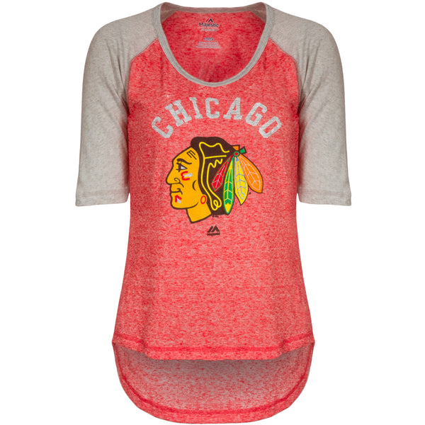 Chicago Blackhawks Jersey Stripes Tee Shirt – Samrich Sports Clothing, Inc.