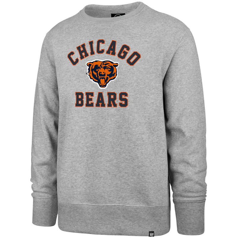 Chicago Bears Slate Grey Headline Crew Sweater