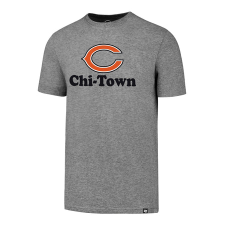 Cuztom Threadz Chicago Bears Grey T-Shirt (Men) Grey X-Large