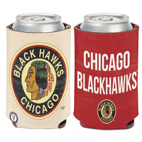 Chicago Blackhawks Vintage Can Cooler Coozie