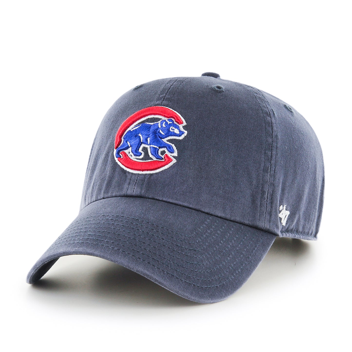 Chicago Cubs '47 Vintage Navy Crawl Bear Clean Up Adjustable Youth Hat
