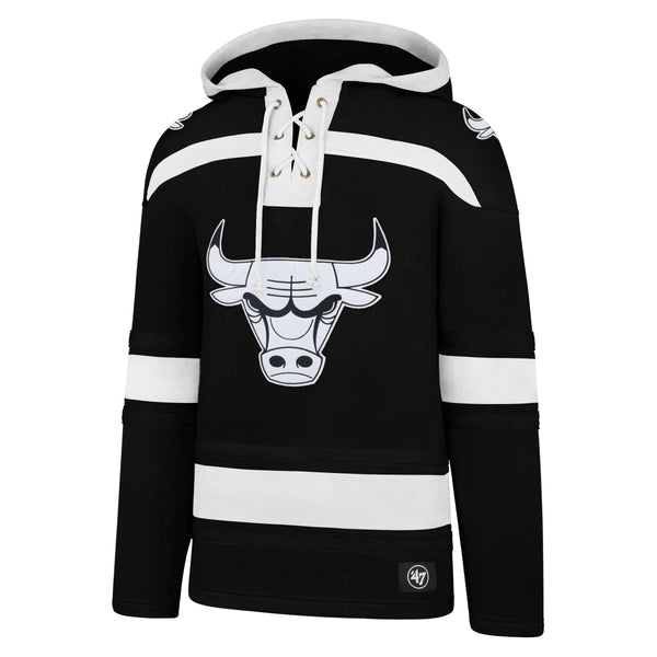 Men's Pullover White Chicago Bulls Hoodie - HJacket