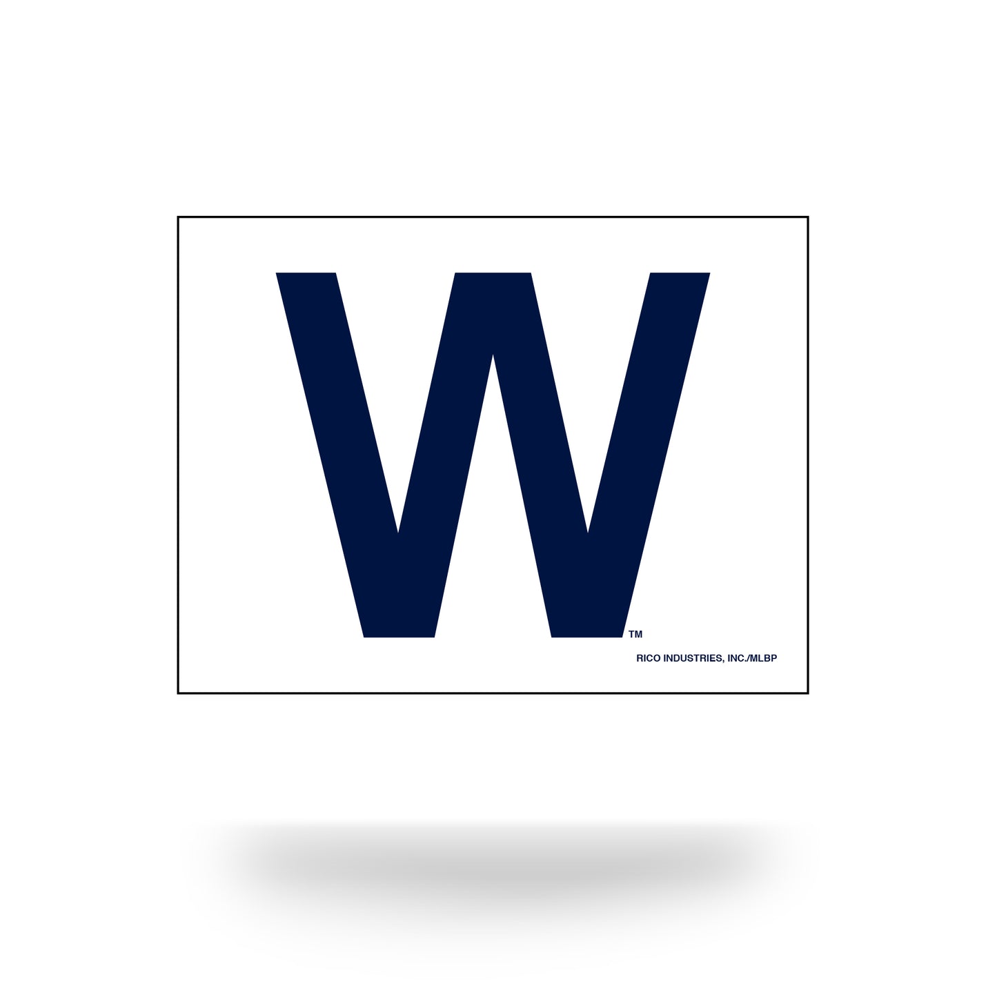Chicago Cubs "W" Tattoo