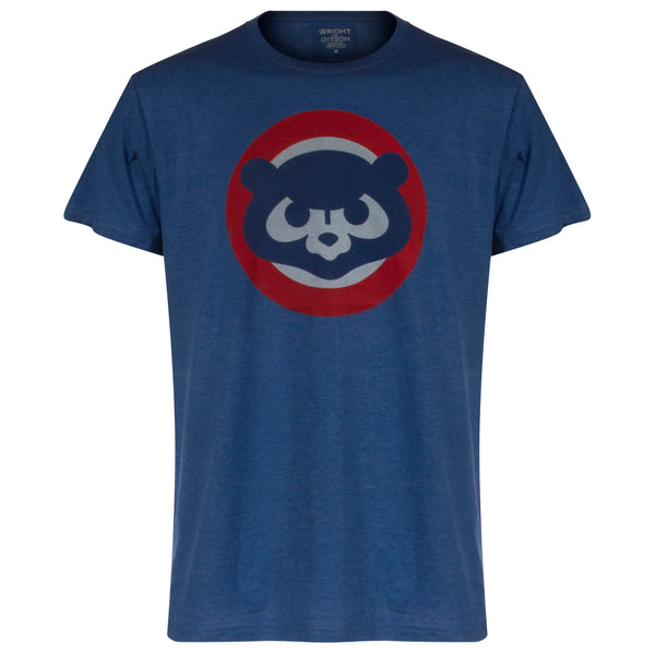 MLB Chicago VINTAGE Cubs Shirt Baseball COPPERSTOWN Retro bear cub