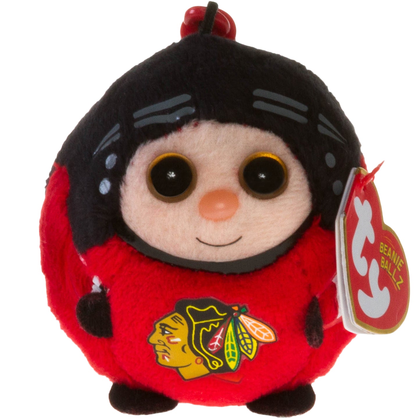 Chicago Blackhawks X-Small Beanie Ballz Mascot with Clip