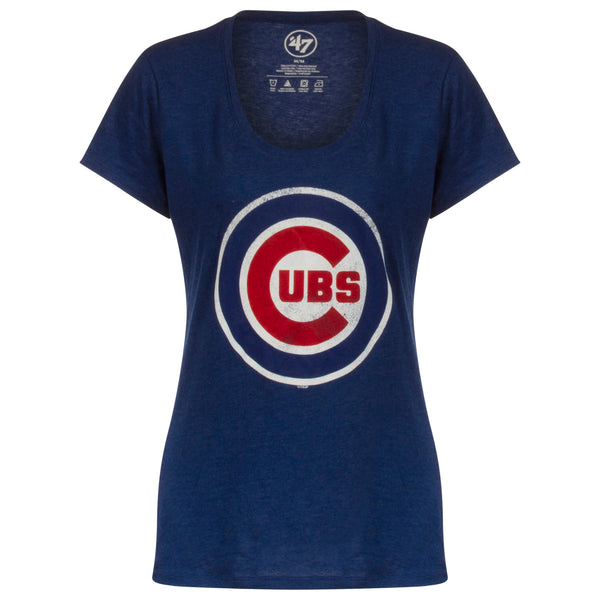 Chicago Cubs Women's White Scoop Gameday Everyday. - Clark Street Sports