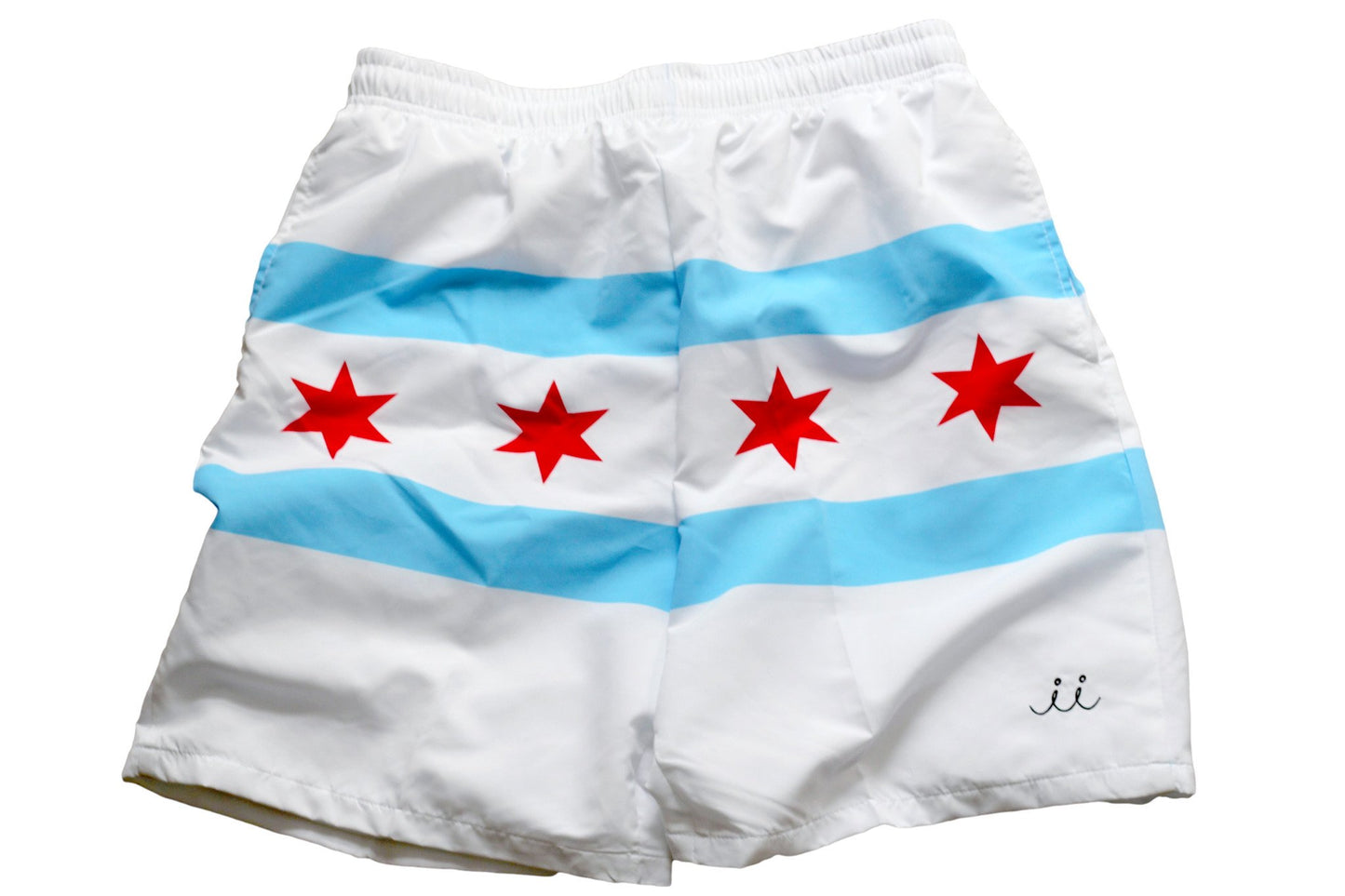 Chicago Flag Men's Running Shorts