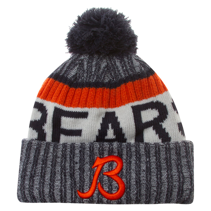 Chicago Bears Official Sideline Alternate "B" Logo Knit Hat Clark