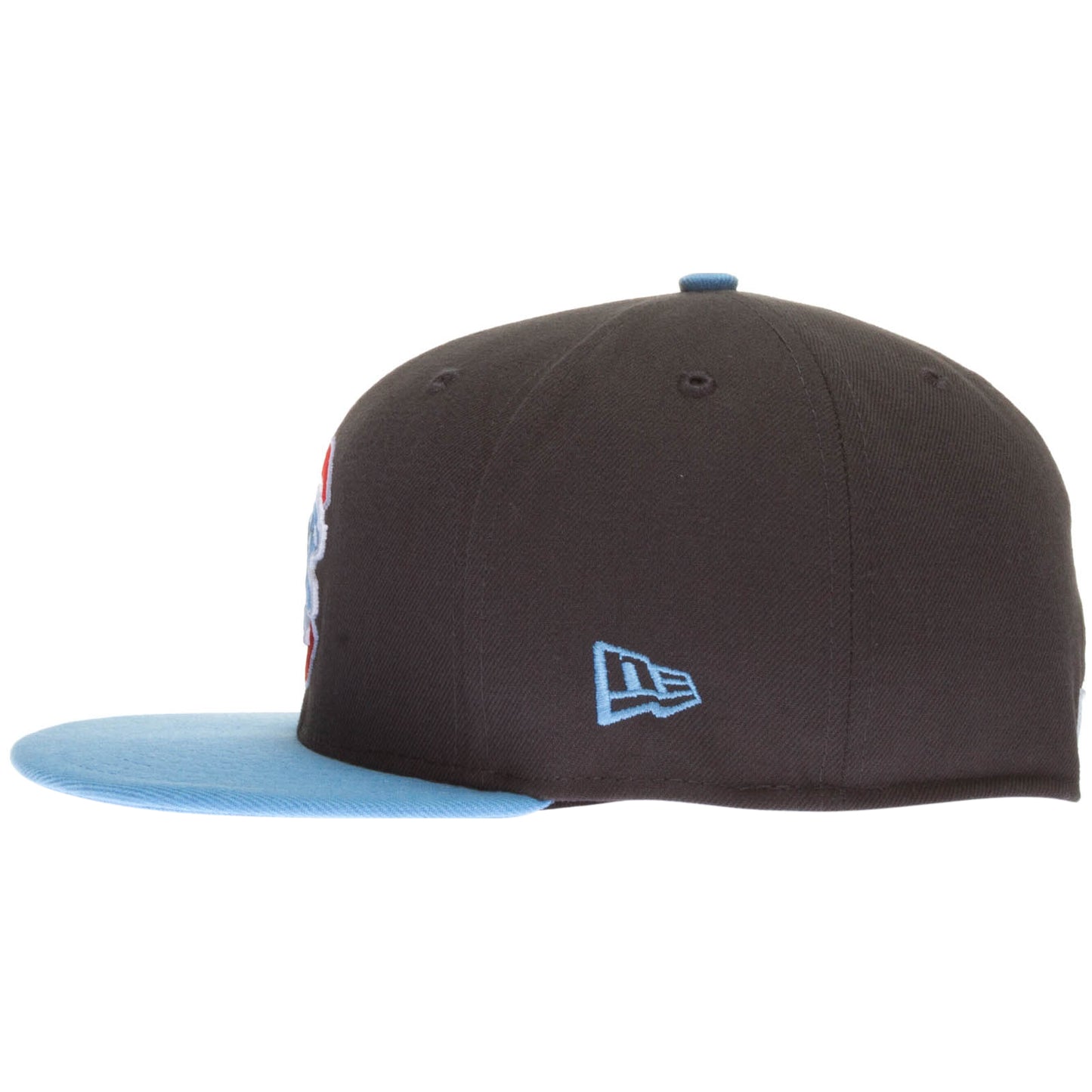 Chicago Cubs Graphite and Sky Blue New Era 59FIFTY Fitted Hat