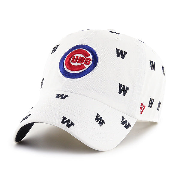 Chicago Cubs Women's White Bullseye W's Lobsta Roll Clean Up Hat