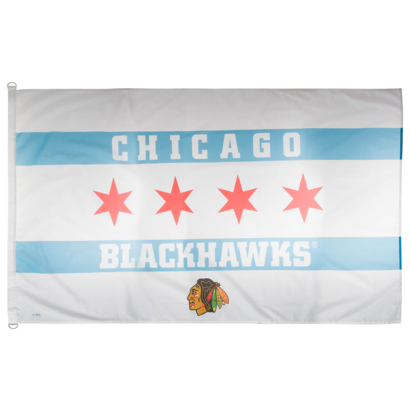 Chicago Blackhawks Chicago Flag