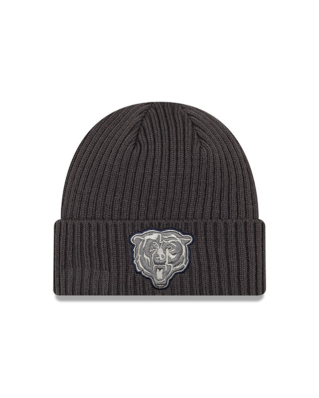 Chicago Bears Men's Graphite Core Classic Knit Bear Head Logo