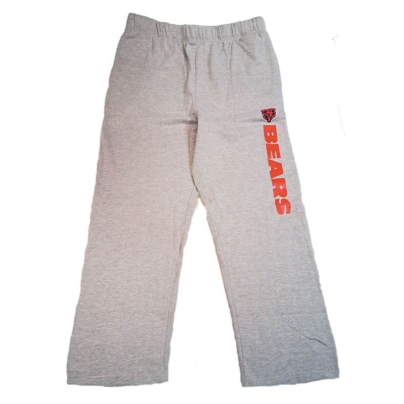 Chicago Bears Grey Big and Tall Sweatpants w/ 