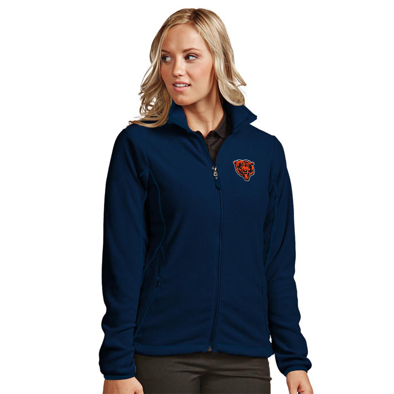 Chicago Bears Women's Navy Bear Head Jacket